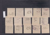 Österreich, Firmenlochungen, Perfins