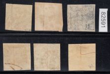 AD Bayern 1862, Mich.-Nr.:  8-13 gestempelt teil  geprüft   lesen