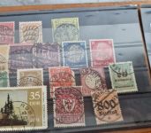 Stempelsammlung   R   Deutsches Reich   Stempel Radeberg  bis Rostock    13 Steckkarten
