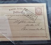 Stempelsammlung   R   Deutsches Reich   Stempel Radeberg  bis Rostock    13 Steckkarten