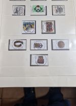 Bund ab 1974  viel Zentrisch gestempelt  im Safe Vordruck