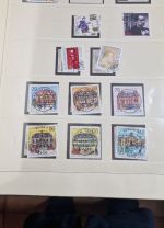 Bund ab 1974  viel Zentrisch gestempelt  im Safe Vordruck