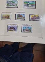 Bund ab 1974  viel Zentrisch gestempelt  im Safe Vordruck