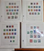 Bund Bizone ab 1945  viel Zentrisch im  Lindner  Vordruck