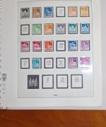 Bund Bizone ab 1945  viel Zentrisch im  Lindner  Vordruck