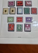 Bund Bizone ab 1945  viel Zentrisch im  Lindner  Vordruck