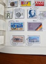 Bund  1983-1990  viel Zentrisch gestempelt  ** + gestempelt   viel Eckrand