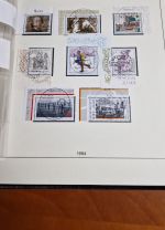 Bund  1994-1996  viel Zentrisch gestempelt  ** + gestempelt   viel Eckrand