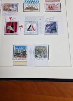 Bund  1994-1996  viel Zentrisch gestempelt  ** + gestempelt   viel Eckrand