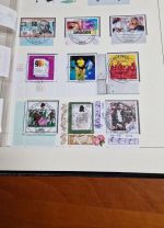 Bund  1994-1996  viel Zentrisch gestempelt  ** + gestempelt   viel Eckrand