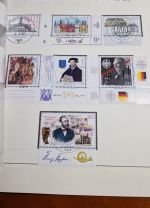 Bund  1997-1998  viel Zentrisch gestempelt  ** + gestempelt   viel Eckrand