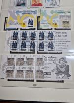 Bund  1997-1998  viel Zentrisch gestempelt  ** + gestempelt   viel Eckrand