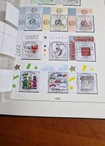 Bund  1997-1998  viel Zentrisch gestempelt  ** + gestempelt   viel Eckrand