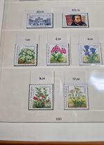 Bund  1991-1993  viel Zentrisch gestempelt  ** + gestempelt   viel Eckrand