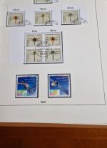 Bund  1991-1993  viel Zentrisch gestempelt  ** + gestempelt   viel Eckrand