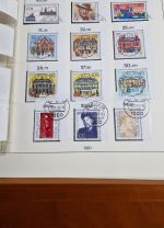 Bund  1991-1993  viel Zentrisch gestempelt  ** + gestempelt   viel Eckrand