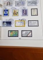 Bund  1991-1993  viel Zentrisch gestempelt  ** + gestempelt   viel Eckrand