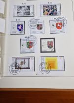 Bund  1991-1993  viel Zentrisch gestempelt  ** + gestempelt   viel Eckrand