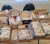 Nachlass Karton ca 10kg  Deutschland   und alle welt Wunderkarton Briefe Kiloware