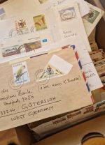 Nachlass Karton ca 10kg  Deutschland   und alle welt Wunderkarton Briefe Kiloware