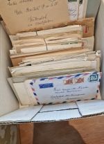 Nachlass Karton ca 10kg  Deutschland   und alle welt Wunderkarton Briefe Kiloware