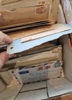 Nachlass Karton ca 10kg  Deutschland   und alle welt Wunderkarton Briefe Kiloware