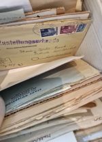 Nachlass Karton ca 10kg  Deutschland   und alle welt Wunderkarton Briefe Kiloware