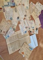 Nachlass Karton ca 10kg  Deutschland   und alle welt Wunderkarton Briefe Kiloware