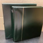 SAFE Ringbinder+Kassette (14 Ringe) gebraucht leer grün