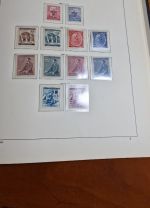 2. Wk  Sammlung   Deutsche Besetzung der Tschecheslowakei  1939-44  **/*  gestempelt
