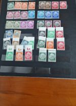 Deutsches Reich  Sammlung + Zusammendrucke wie Stände S 223-226 *