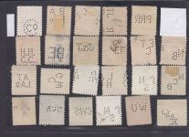 USA, Firmenlochungen, Perfins