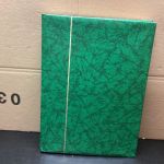 Einsteckalben  Briefmarkenalben 5 Stück weiß  gebraucht