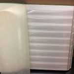 Einsteckalben  Briefmarkenalben 5 Stück weiß  gebraucht