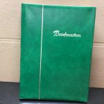 Einsteckalben  Briefmarkenalben 5 Stück weiß  gebraucht