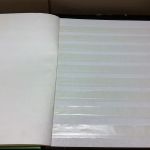 Einsteckalben  Briefmarkenalben 5 Stück weiß  gebraucht