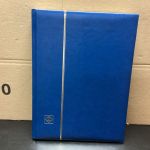 Einsteckalben  Briefmarkenalben 5 Stück weiß  gebraucht