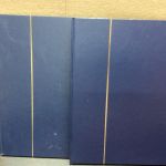 Einsteckalben  Briefmarkenalben 5 Stück weiß  gebraucht