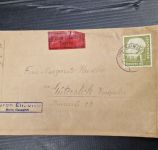 Bund 1954, Mich.-Nr.: 194 Brief   gelaufen   Muster ohne Wert   Eilboten