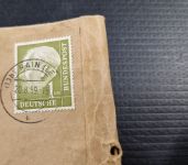 Bund 1954, Mich.-Nr.: 194 Brief   gelaufen   Muster ohne Wert   Eilboten