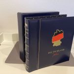 DEUTSCHLAND-PLUS-ALBUM+ Schuber Vordrucke  Bund  2004-06 Ecken komplett  gebraucht