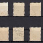 Vatikan 1934 Mi.-nr.: 39-44 gestempelt  geprüft