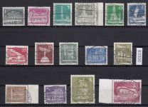 Berlin 1956, Mich.-Nr.: 140-54 LUXUS Vollstempel Berlin-Charlottenburg