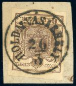 Österreich 4Y Briefstück Maschinenpapier