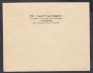 Sudetenland Karlsbad, Mi.-Nr.   58  gestempelt  geprüft  Befund   lesen  Stpl.  Falsch