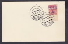 Sudetenland Karlsbad, Mi.-Nr.   21  gestempelt  geprüft  Attest