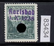 Sudetenland Karlsbad, Mi.-Nr.   13  *  geprüft  Befund