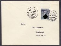 Sudetenland Karlsbad, Mi.-Nr.   59  gestempelt  geprüft  Befund