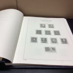 Leuchtturm / Collecta  Bund  1949-59 Vordrucke mit Klemmtaschen + Binder gebraucht