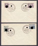 Sudetenland Maffersdorf, Mi.-Nr.   30-33  gestempelt  geprüft   Befund